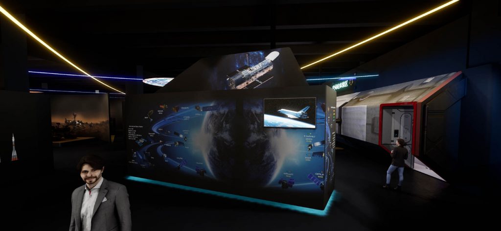 重慶開拓衛(wèi)星企業(yè)展廳插圖(6)