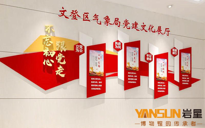 巖星建設(shè)|黨建展館設(shè)計(jì)中要注意的三大板塊是什么?插圖 巖星建設(shè)|黨建展館設(shè)計(jì)中要注意的三大板塊是什么?插圖