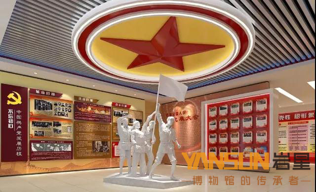 巖星建設|黨建文化展廳設計的幾大思路插圖(5) 巖星建設|黨建文化展廳設計的幾大思路插圖(5)