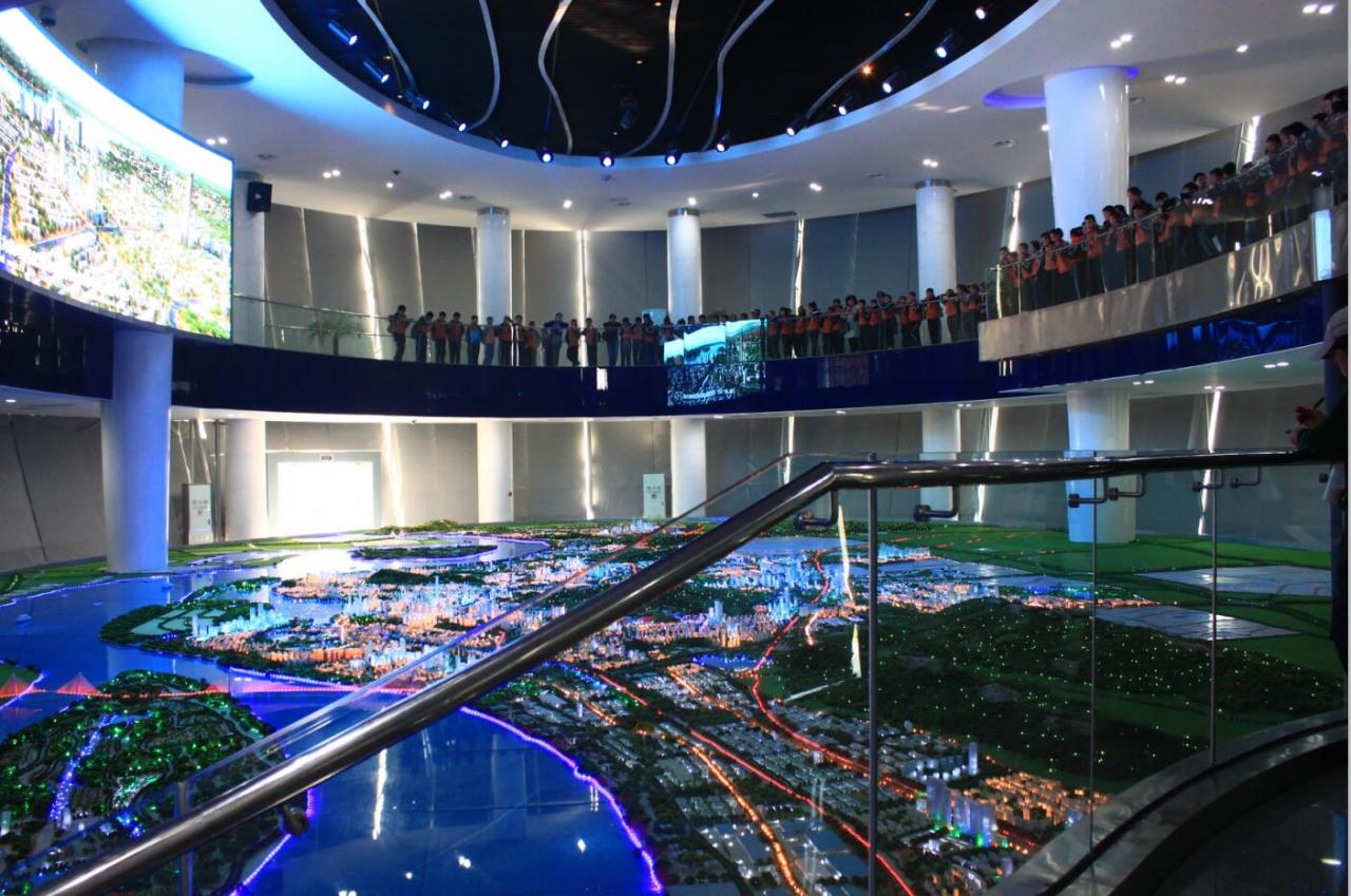 城市規(guī)劃數(shù)字展廳插圖(1)