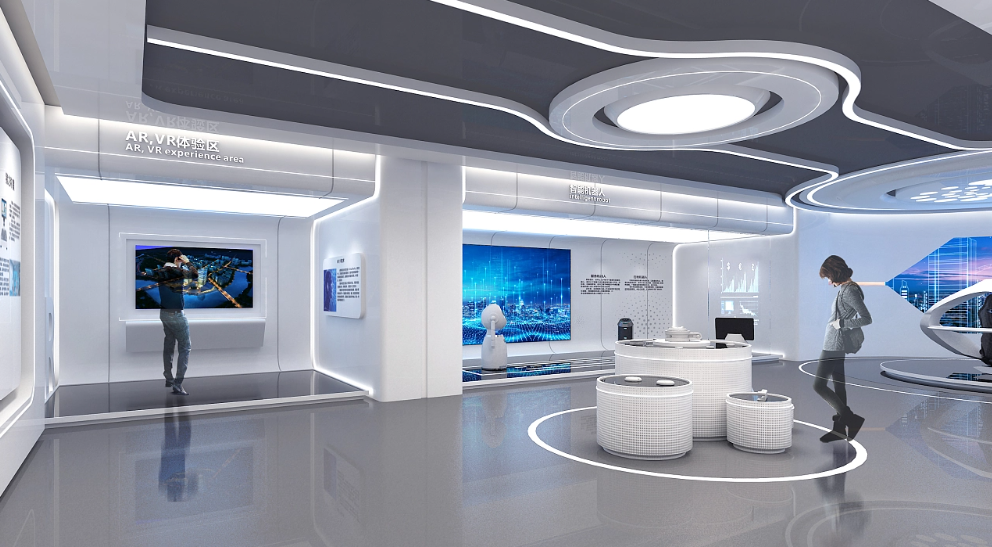 多媒體數(shù)字展廳設計與施工制作都有哪些注意事項插圖 圖片